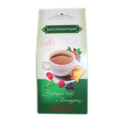 Чай СолохАульский совхоз зеленый Витаминный в кар пачке