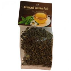 Сочинский зелёный чай высший сорт 30 гр