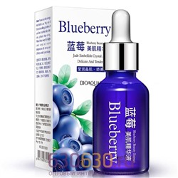 Ухаживающая сыворотка для лица с экстрактом черники Bioaqua "Blueberry"