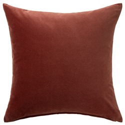 SANELA САНЕЛА, Чехол на подушку, красный/коричневый, 50x50 см
