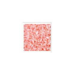 Бусины Colibry 3х6мм №0406 25г (Китай),  розово-персиковый
