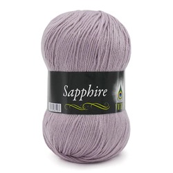 Sapphire 1509 45%шерсть(ластер) 55%акрил 100г/250м(Германия),  св.пыльн.сирень