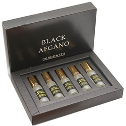 Подарочный набор Nasomatto "Black Afgano edp"  5 x 12 ml