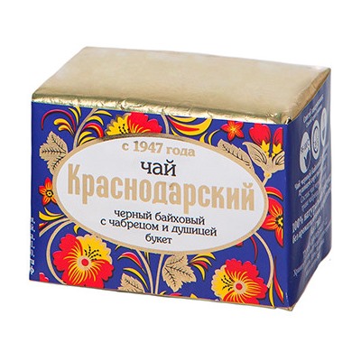 Краснодарский чай чёрный с чабрецом и душицей «Букет» 50 гр