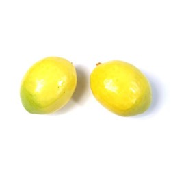 Лимон 50мм 6шт желтый 7712424