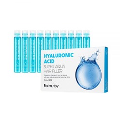FarmStay Hyaluronic Acid Super Aqua Hair Filler Увлажняющий филлер с гиалуроновой кислотой, 13 мл