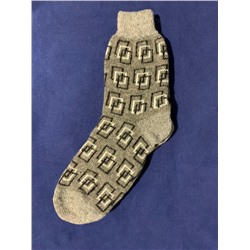 Мужские носки вязаные «Квадраты»