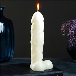 Фигурная свеча "Фаворит" молочная 16см