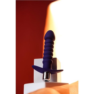 Анальный вибратор ToDo by Toyfa Condal, влагостойкий, силикон, цвет фиолетовый, 14 см, d=2,9 см