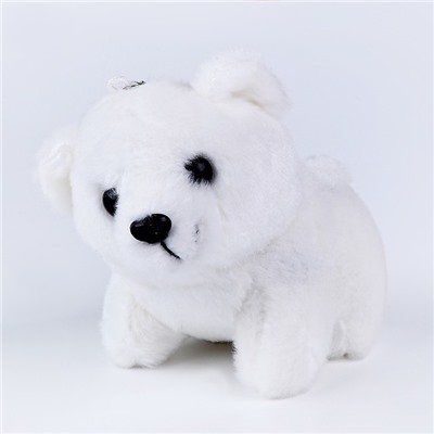 Мягкая игрушка «Мишка белый», на брелоке, 11 см