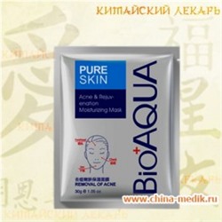 Маска для лица "BIOAQUA" анти-акне (Pure Skin)