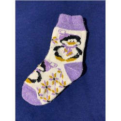Женские носки вязаные «Пингвинёнок»