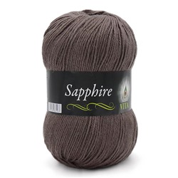 Sapphire 1503 45%шерсть(ластер) 55%акрил 100г/250м(Германия),  мокко