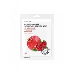 Lebelage Pomegranate Solution Mask Pack Тканевая маска с экстрактом граната