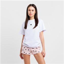 Пижама женская (футболка и шорты) KAFTAN "Cute" размер  40-42