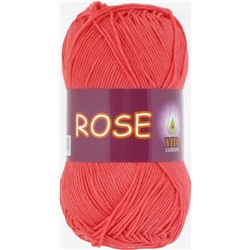 Rose 4256 100%хлопок двойн.мерсер-ции 50г/150м (Индия),  коралл