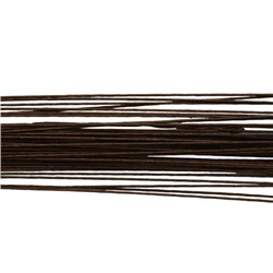 Проволока для стеблей 0, 8мм 60см 50шт 7716175 коричневый