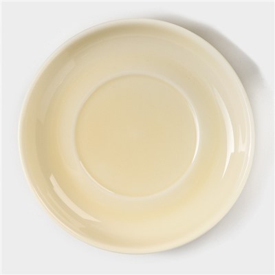 Чайная пара керамическая «Влюбленность», 2 предмета: чашка 200 мл, блюдце d=12,5 см, цвет МИКС