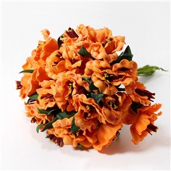Головки цветов на веточке SF-2100 20шт оранжевый 16-53
