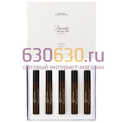 Парфюмерный набор Maison Francis Kurkdjian "Baccarat Rouge 540 Extrait De Parfum" 5*10 ml