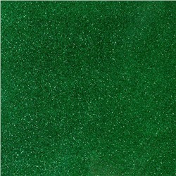 Фоамиран  глитерный 20х30см 1, 5мм 10шт зеленый