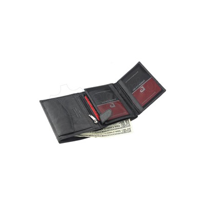 Pierre Cardin TILAK38 326 RFID чёрный-красный кошелёк муж.