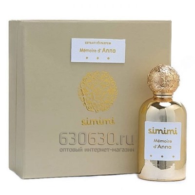 ОАЭ Simimi "Memoire d'Anna eua parfumee" 100 ml