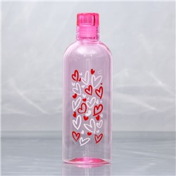Бутылка для воды LOVE, 700 мл