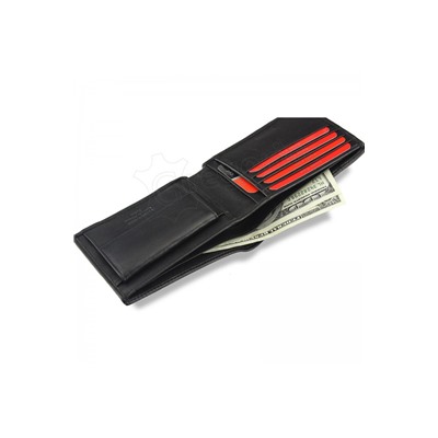 Pierre Cardin TILAK38 8805 RFID чёрный-красный кошелёк муж.