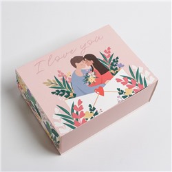 Коробка складная «Любовь», 20 × 15 × 8 см