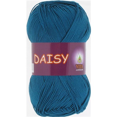 Daisy 4429 100% мерсер. хлопок,  50г/295м,  темная голубая бирюза