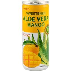 Напиток "Lotte Алоэ" манго 240мл