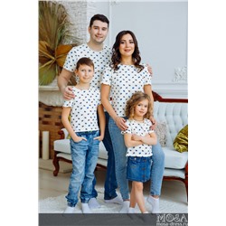 Комплект футболок для всей семьи "Собачки" М-2166