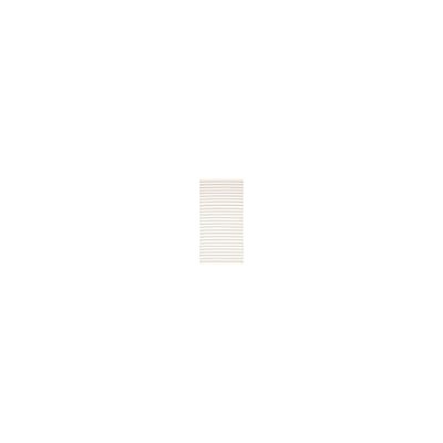 TÖRSLEV ТЁРСЛЕВ, Ковер безворсовый, полоска белый/черный, 80x150 см