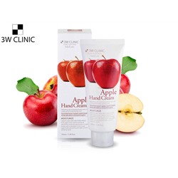 Крем для рук с Яблоком 3W Clinic Apple Hand Cream, 100 ml