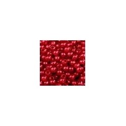 Бусины Colibry 3мм №3806 25г (Китай),  малиново-красный