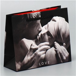 Пакет ламинированный горизонтальный «Love», S 15 × 12 × 5.5 см
