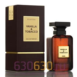 Восточно - Арабский парфюм Flavia "Vanilla & Tobacco" 100 ml
