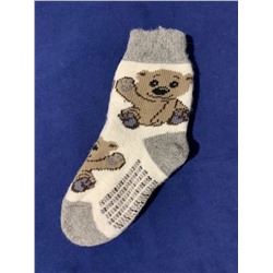 Женские носки вязаные «Медвежонок»