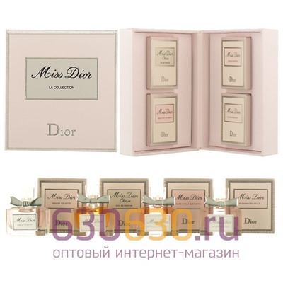 Подарочный набор Dior "Miss Dior la Collection" 4 х 5 ml