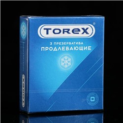 Презервативы «Torex» Продлевающие, 3 шт.