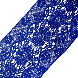 Кружево Гипюр С7028 (NS2213/C70) 155мм 9м синий