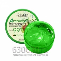 Гель для лица и тела Disaar"Avocado Moisturizing Gel With Collagen and Vitamins"300 ml