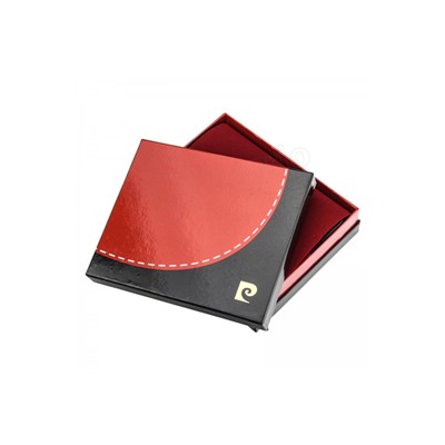 Pierre Cardin TILAK35 8804 чёрный-красный кошелёк муж.