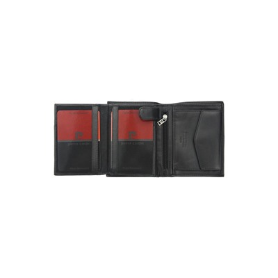 Pierre Cardin TILAK37 326 RFID чёрный-красный кошелёк муж.