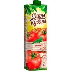 Сок томатный восстановленный «Дары Кубани» 1л