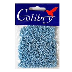 Бисер Colibry 20г №93 (Китай),  голубой