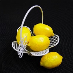 Декоративные фрукты Лимон 10шт