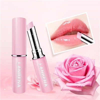 Бальзам для губ с розой Lanbena Rose Lip Balm (розовый)