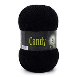 Candy 2513 100% шерсть 100г 178м,  черный